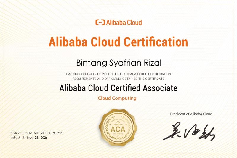 Alibaba Cloud Certification